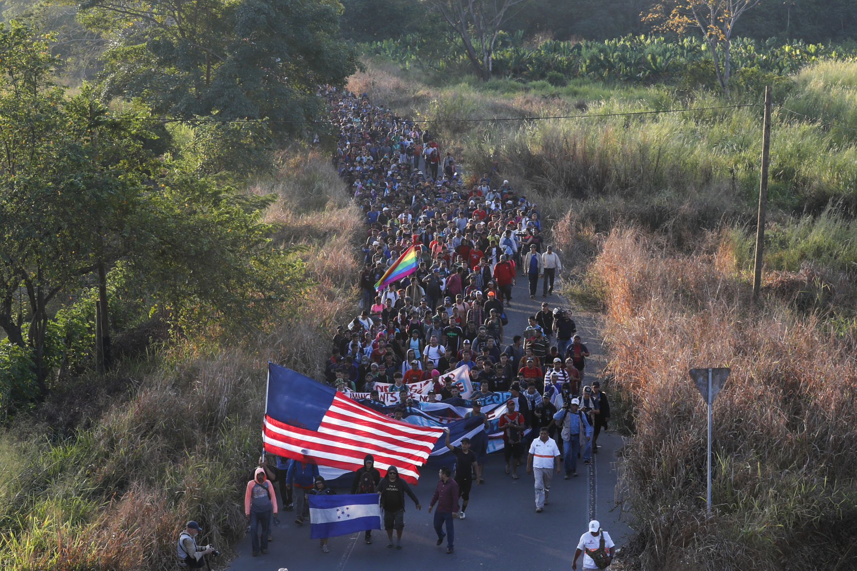 APTOPIX Mexico Central Amercia Migrants